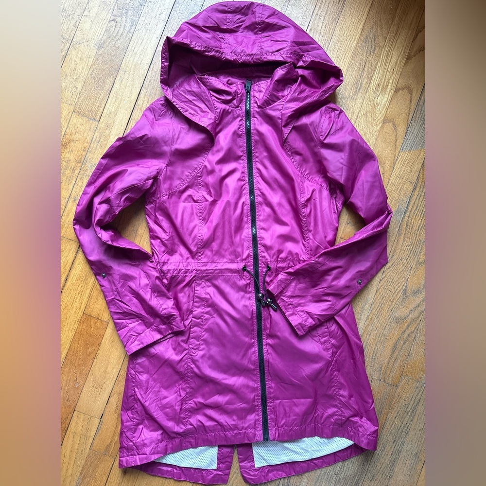Soia & Kyo lightweight rain jacket.